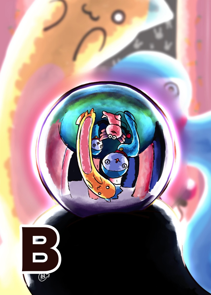 なぞのうさぎポストカード(全2種)