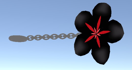 【無料】flower_earring【MA,PB設定済み】