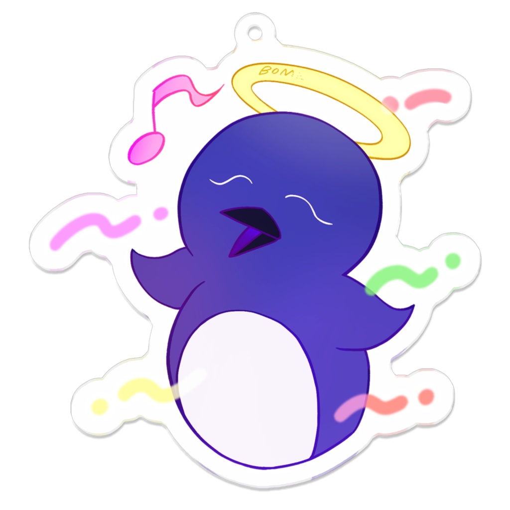 アクリルキーホルダー バーチャルのボンちゃん