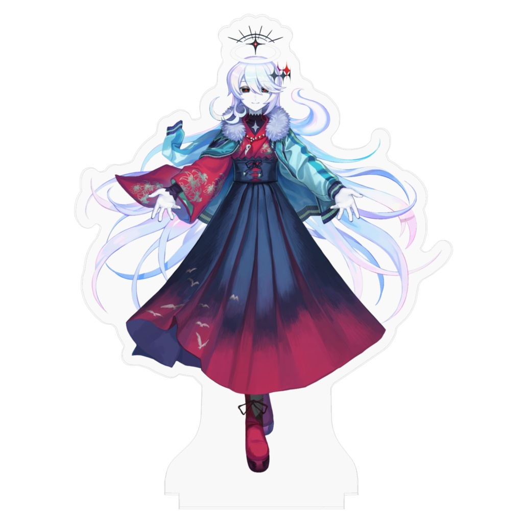 幽枯モルグリリー 4th Anniversary! アクリルフィギュア【幽枯モルグリリーver.】