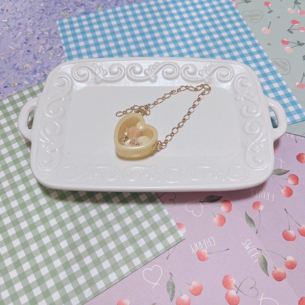 ハート ポシェット ぬい用 バッグ