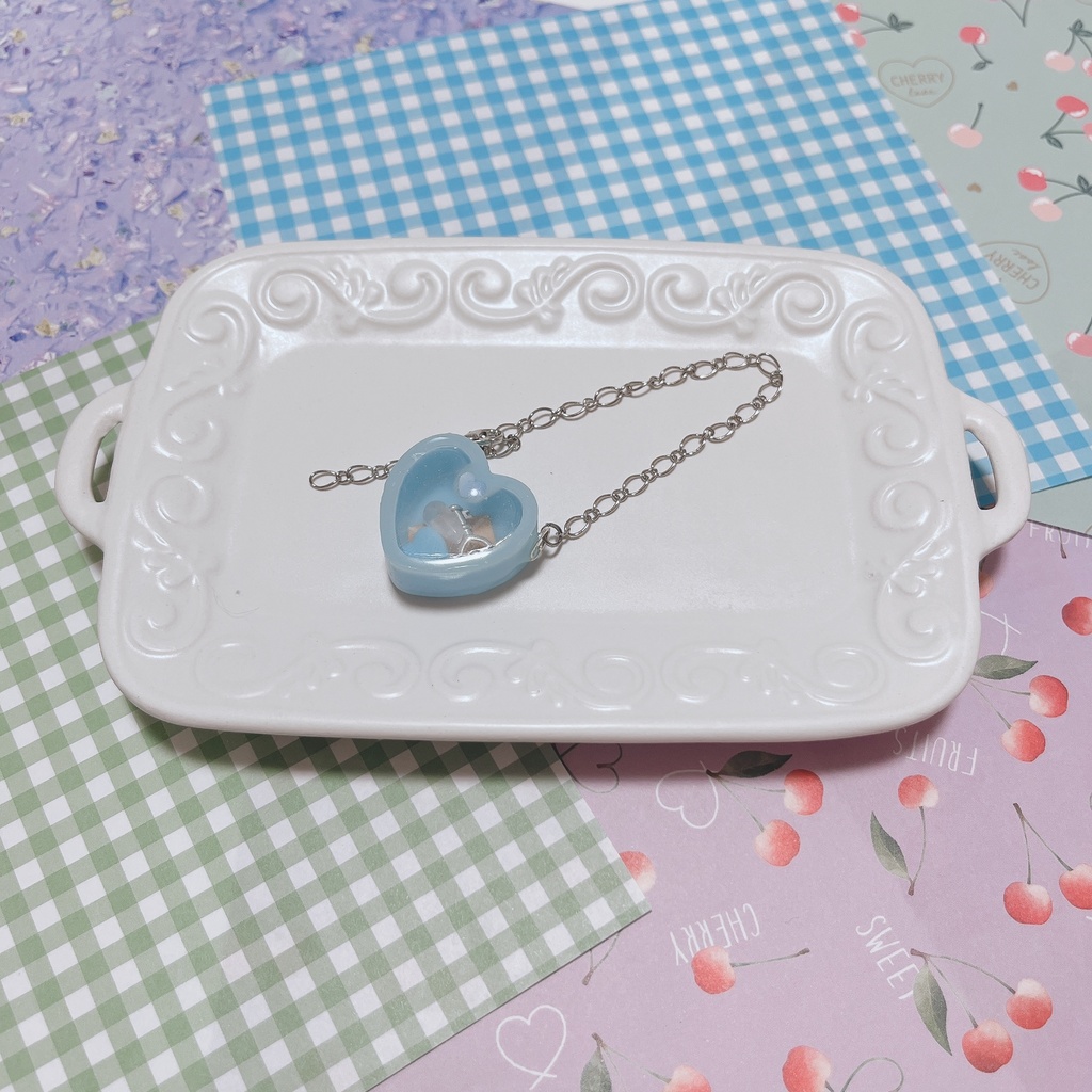 ハート ポシェット ぬい用 バッグ