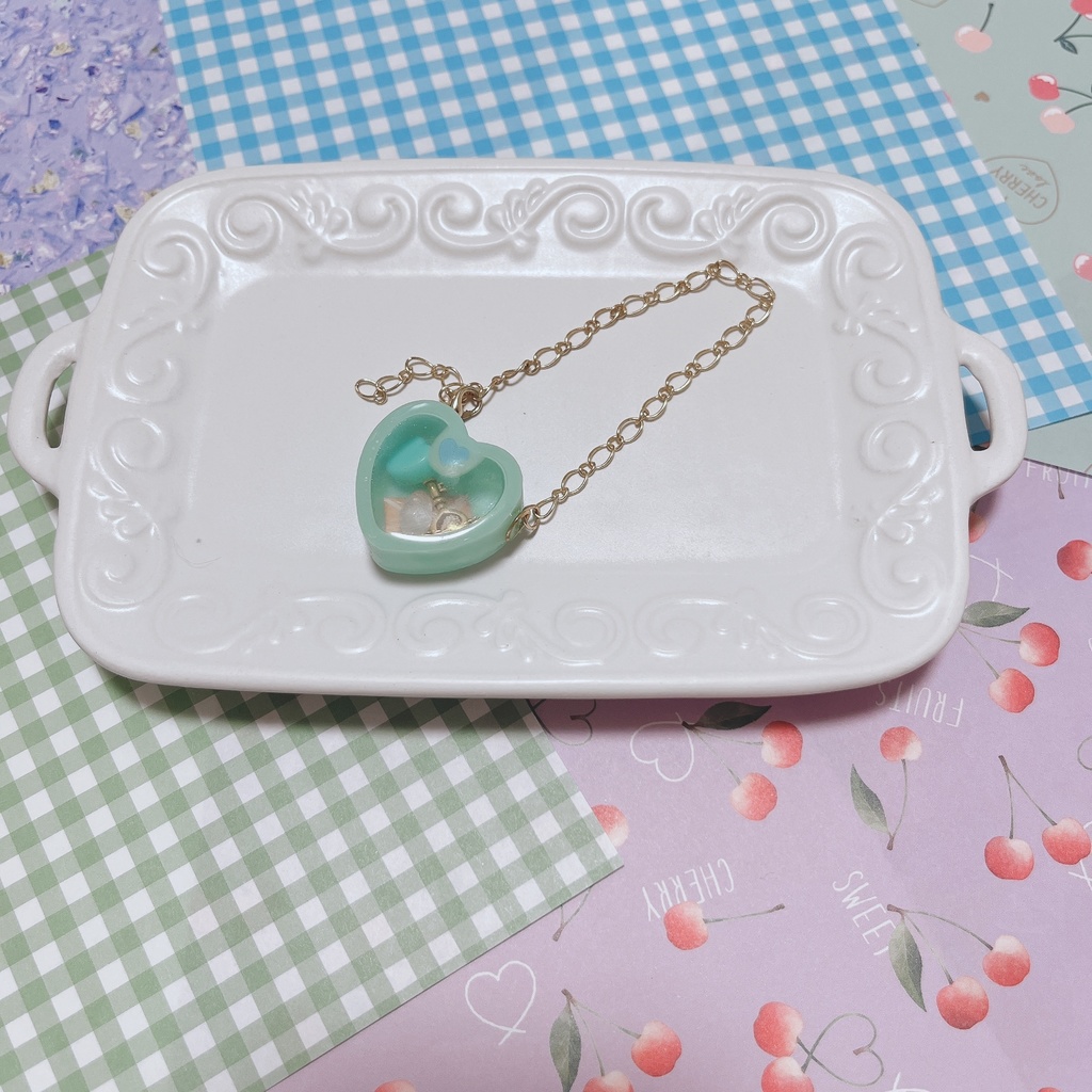 ハート ポシェット ぬい用 バッグ