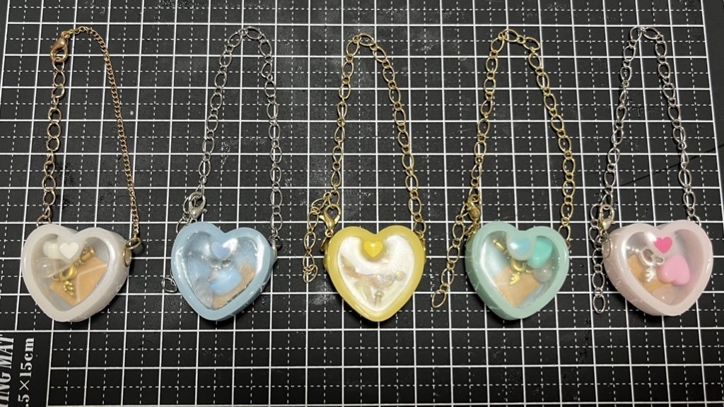 ハート ポシェット ぬい用 バッグ