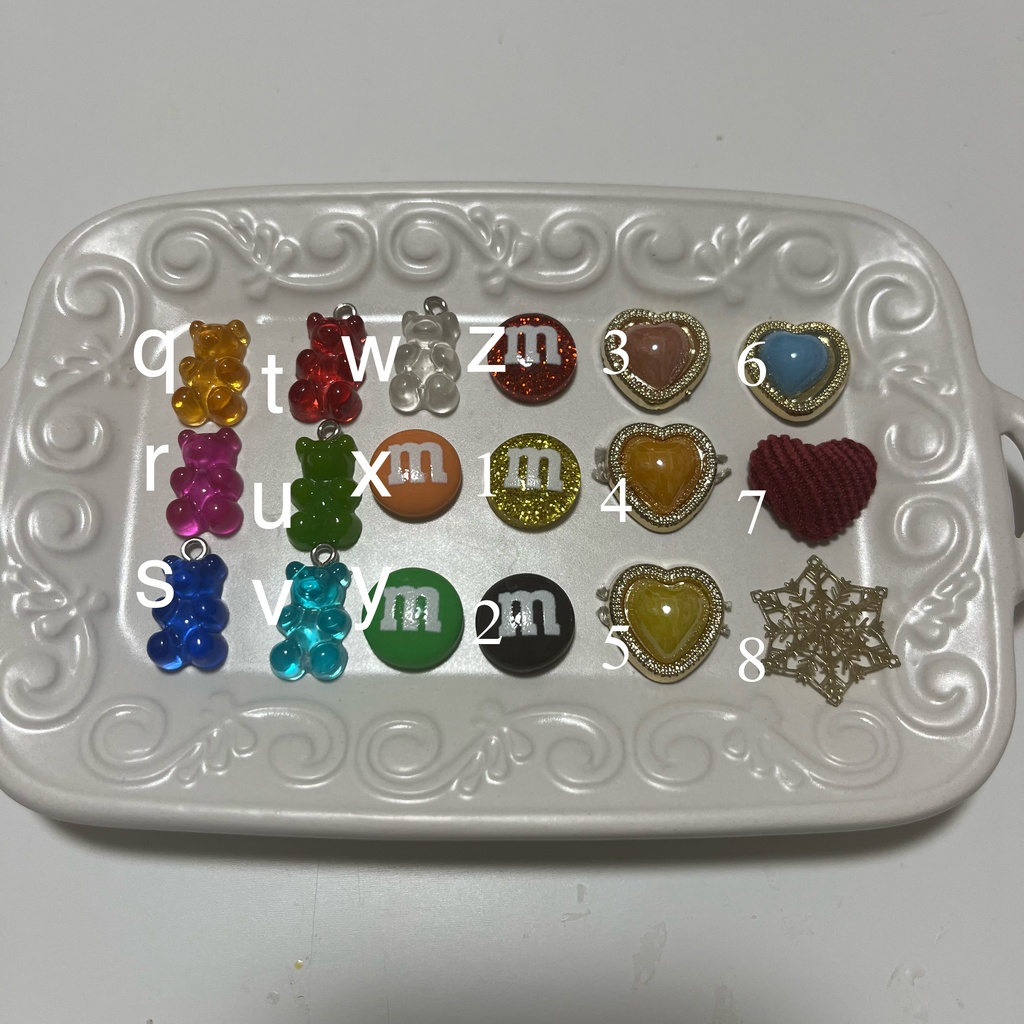 フェイクレザーネームタグ