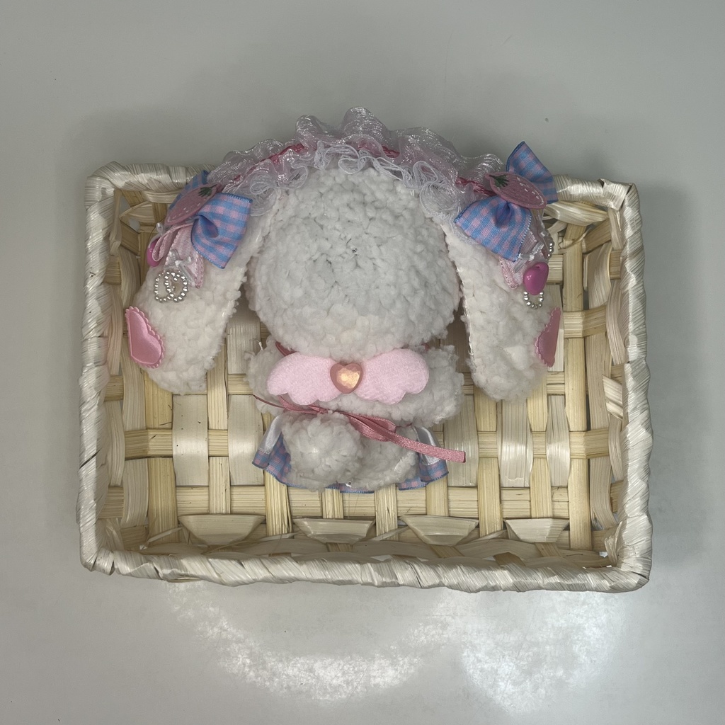 ぬい ぬい服 着ぐるみ ヘッドドレス 10cm 12cm うさみみ