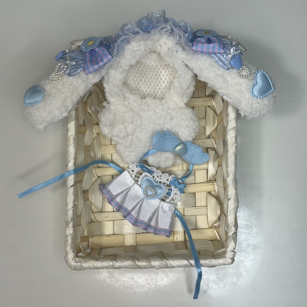 ぬい ぬい服 着ぐるみ ヘッドドレス 10cm 12cm うさみみ