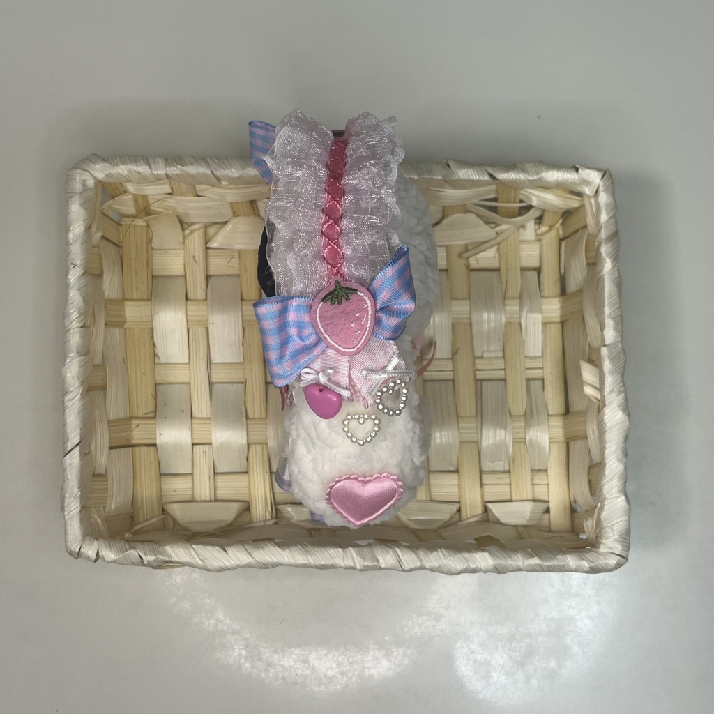 ぬい ぬい服 着ぐるみ ヘッドドレス 10cm 12cm うさみみ