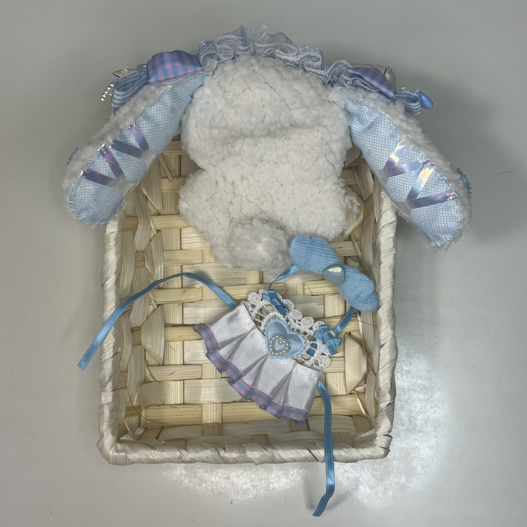 ぬい ぬい服 着ぐるみ ヘッドドレス 10cm 12cm うさみみ