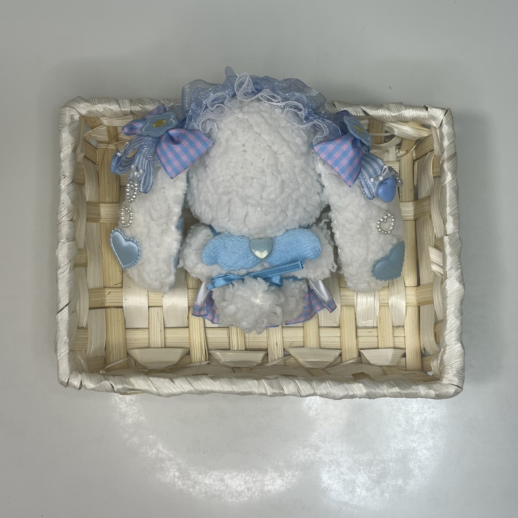 ぬい ぬい服 着ぐるみ ヘッドドレス 10cm 12cm うさみみ