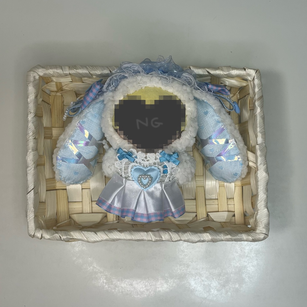 ぬい ぬい服 着ぐるみ ヘッドドレス 10cm 12cm うさみみ