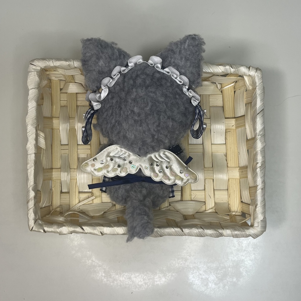 ぬい ぬい服 着ぐるみ ヘッドドレス 10cm 12cm クマ耳 ネコ耳