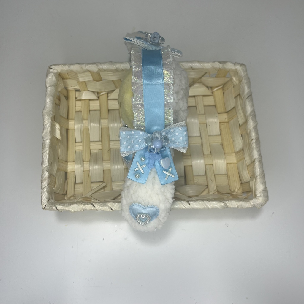 ぬい ぬい服 着ぐるみ ヘッドドレス エプロン10cm 12cm ウサ耳