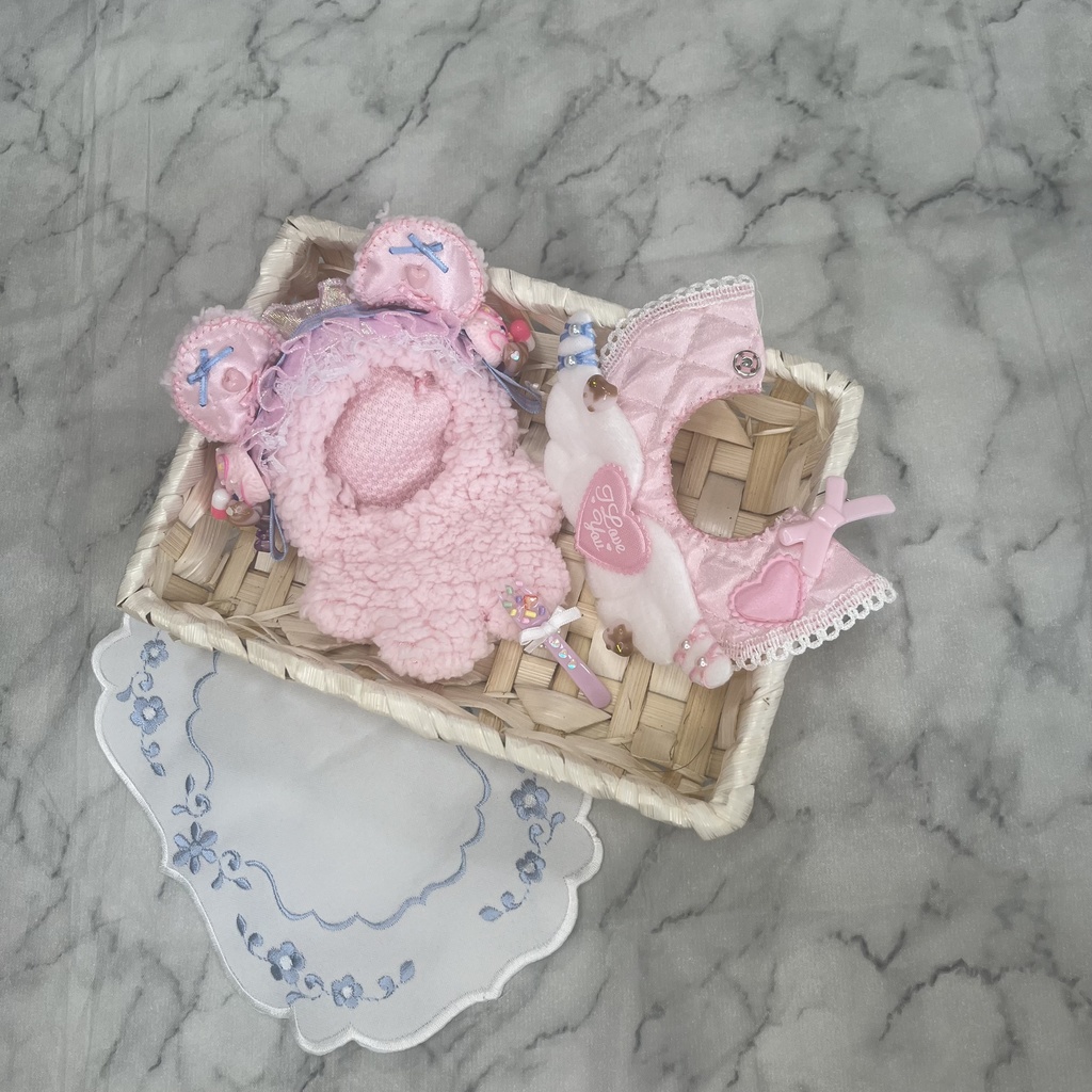 ぬい ぬい服 着ぐるみ ヘッドドレス ケープ 10cm 12cm クマ耳