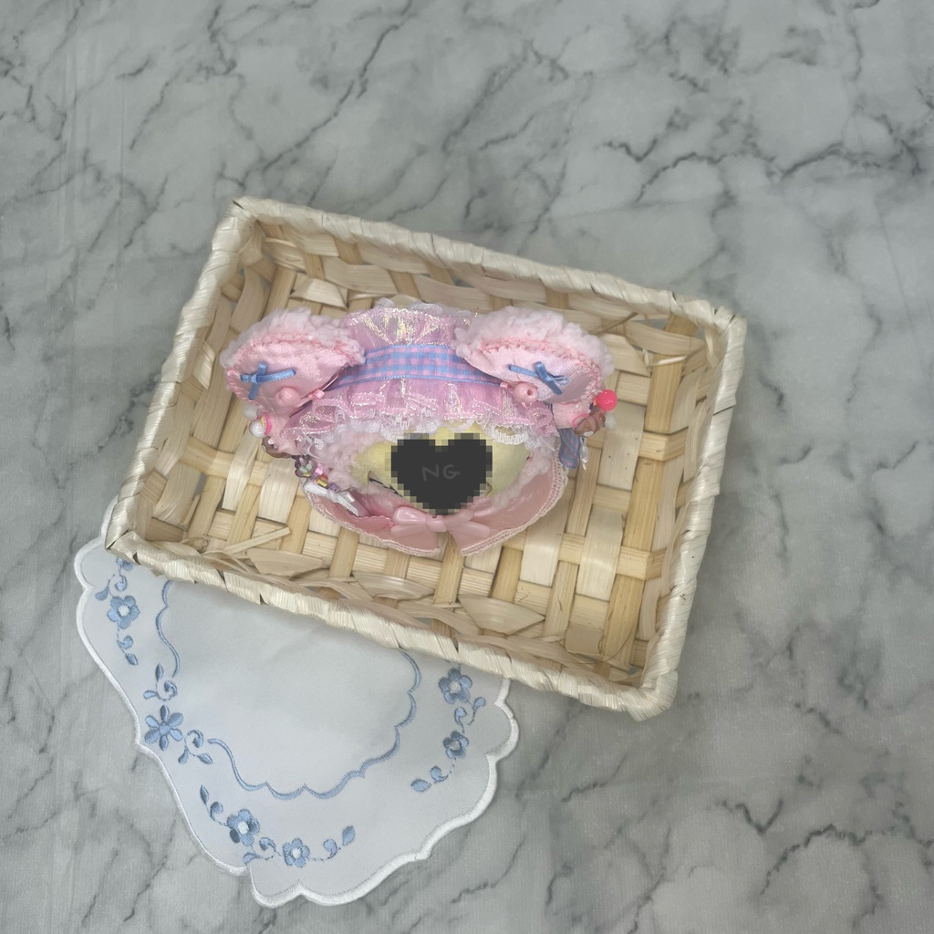 ぬい ぬい服 着ぐるみ ヘッドドレス ケープ 10cm 12cm クマ耳