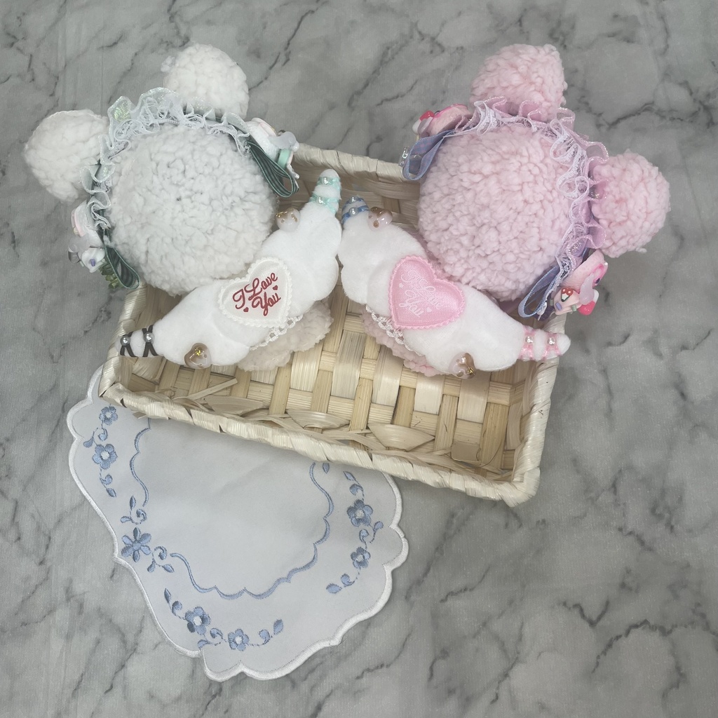 ぬい ぬい服 着ぐるみ ヘッドドレス ケープ 10cm 12cm クマ耳