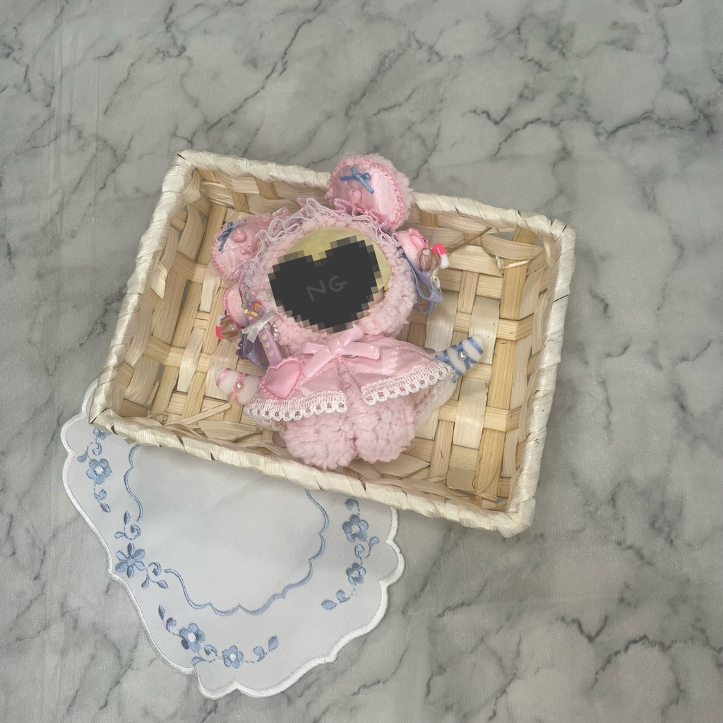 ぬい ぬい服 着ぐるみ ヘッドドレス ケープ 10cm 12cm クマ耳