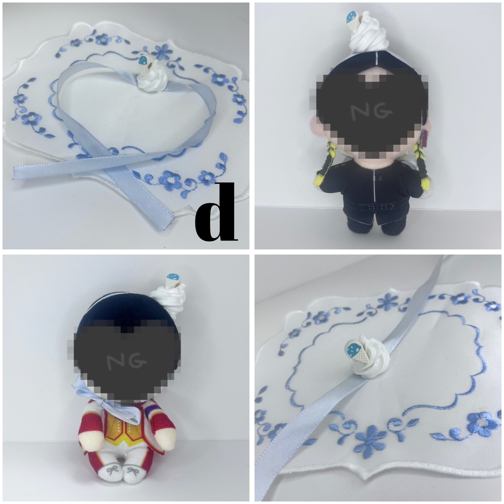 10cm 12cm ちょっこり すのチル ぬい用 ヘッドドレス