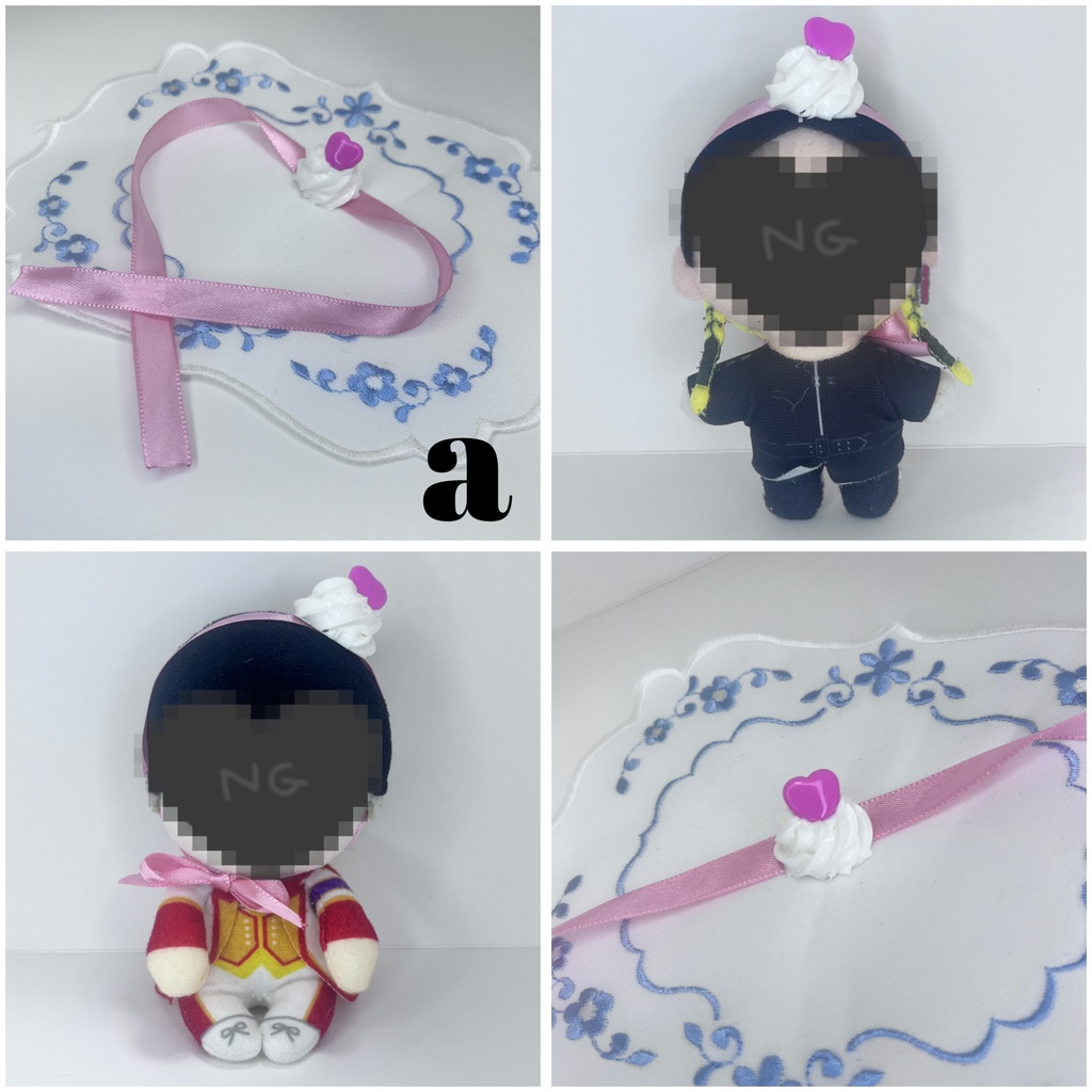 10cm 12cm ちょっこり すのチル ぬい用 ヘッドドレス