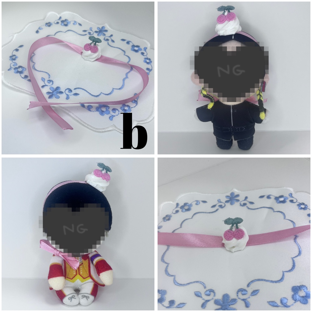 10cm 12cm ちょっこり すのチル ぬい用 ヘッドドレス