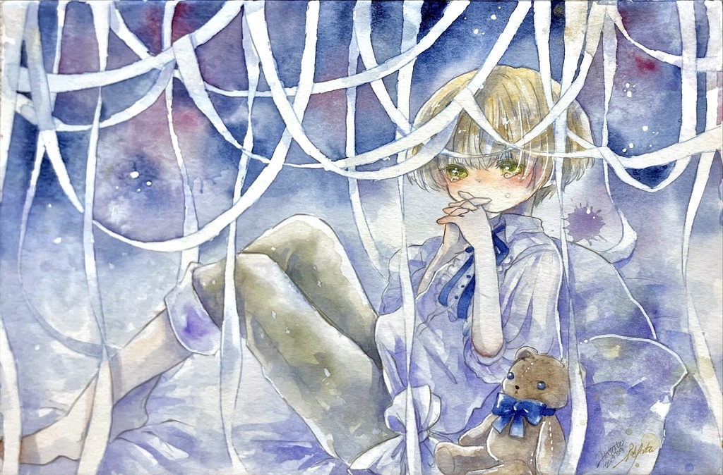 パネル原画『きみはいい子』