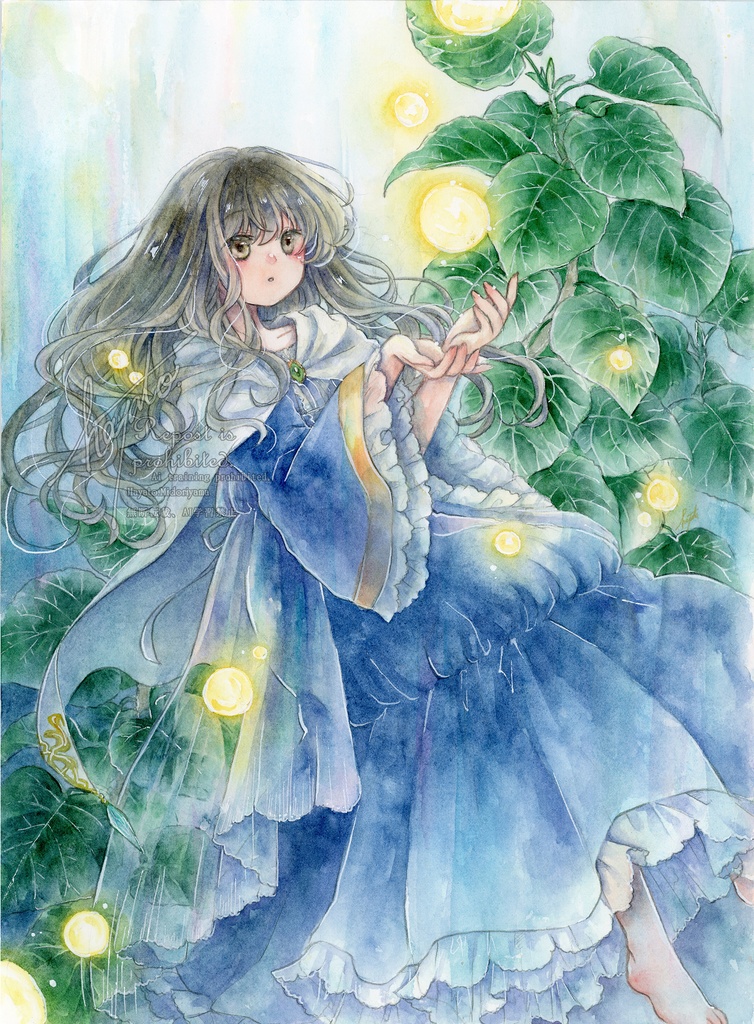 額装原画『Light temperature』