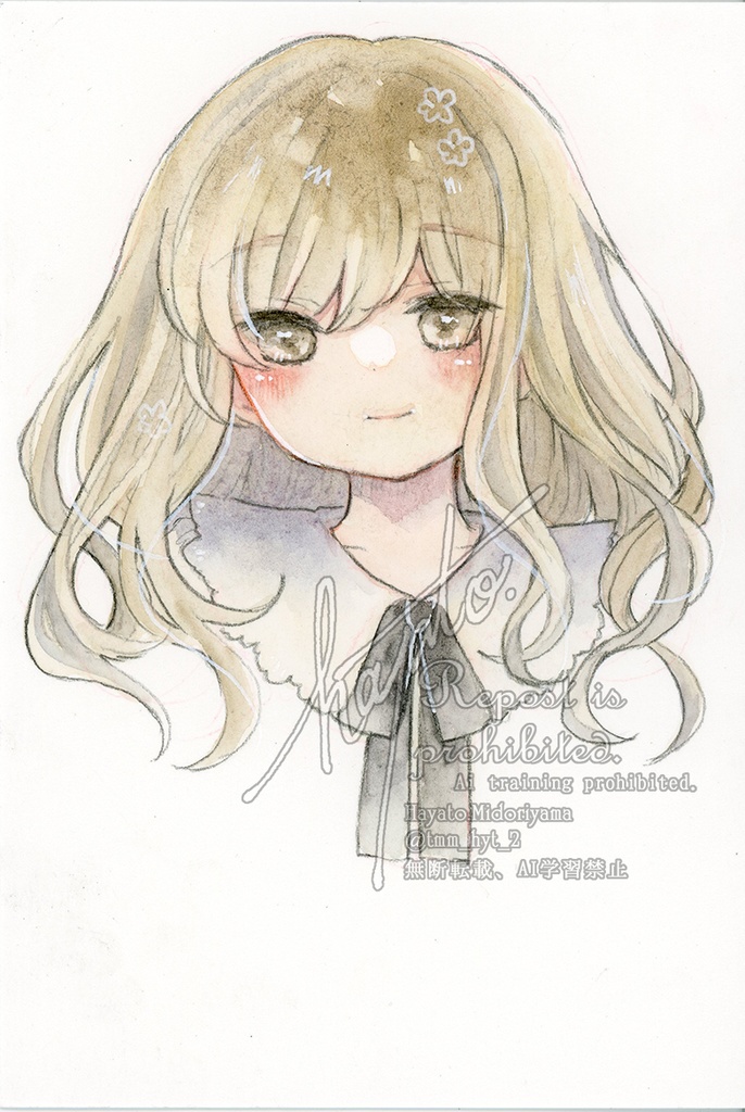 はがきサイズドローイング