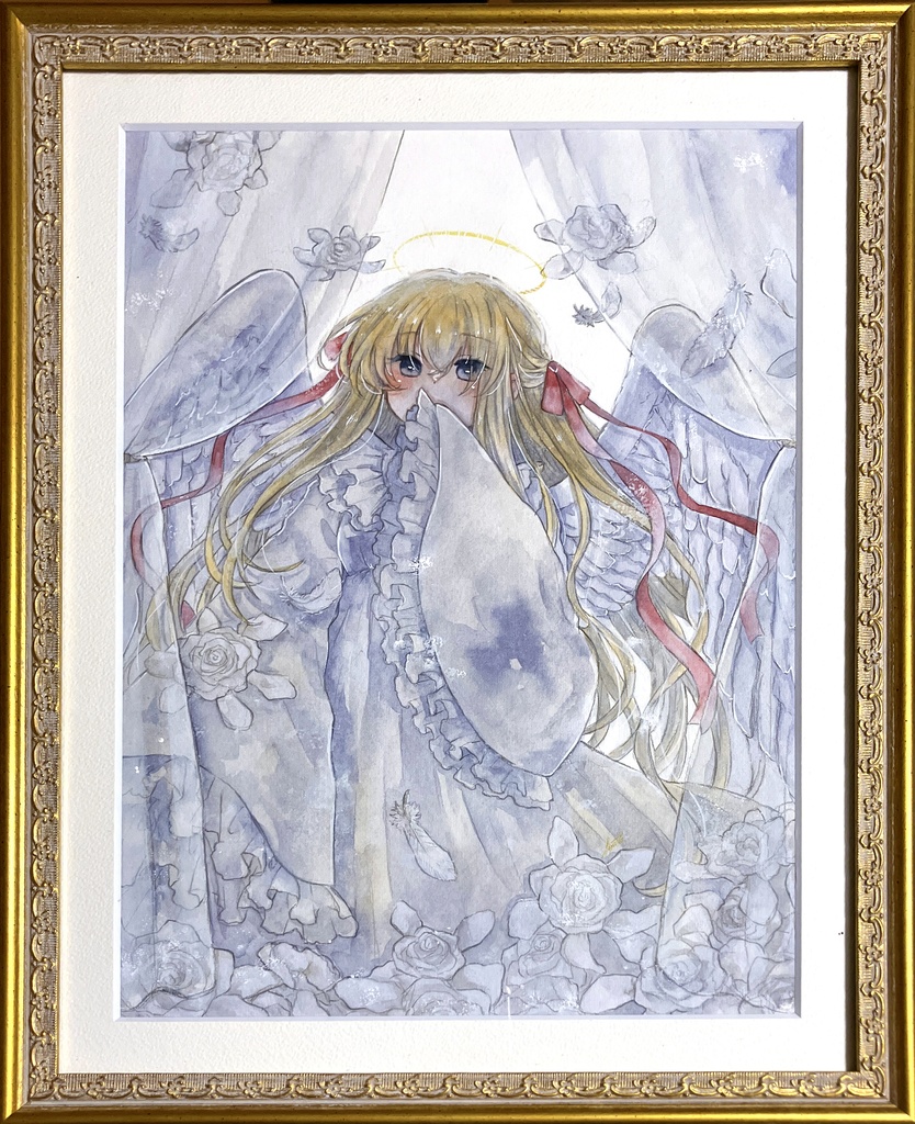 額装原画『あなただけの。』