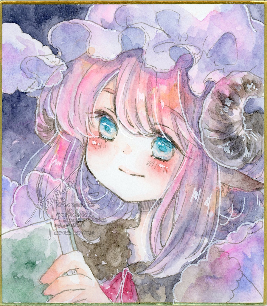 ミニ色紙