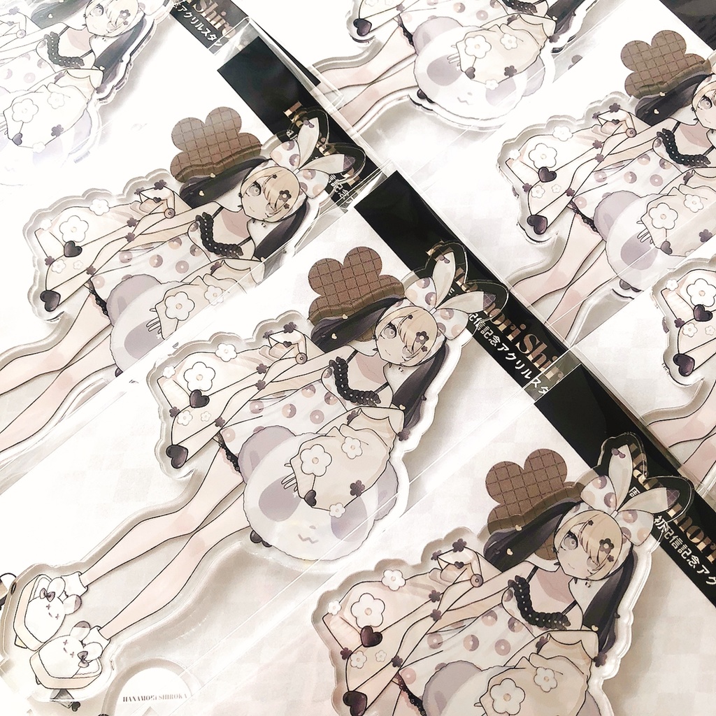 🐼🤍【在庫限り】1周年&初配信記念花守シロカ応援グッズフルセット【¥700off/Vtuber】