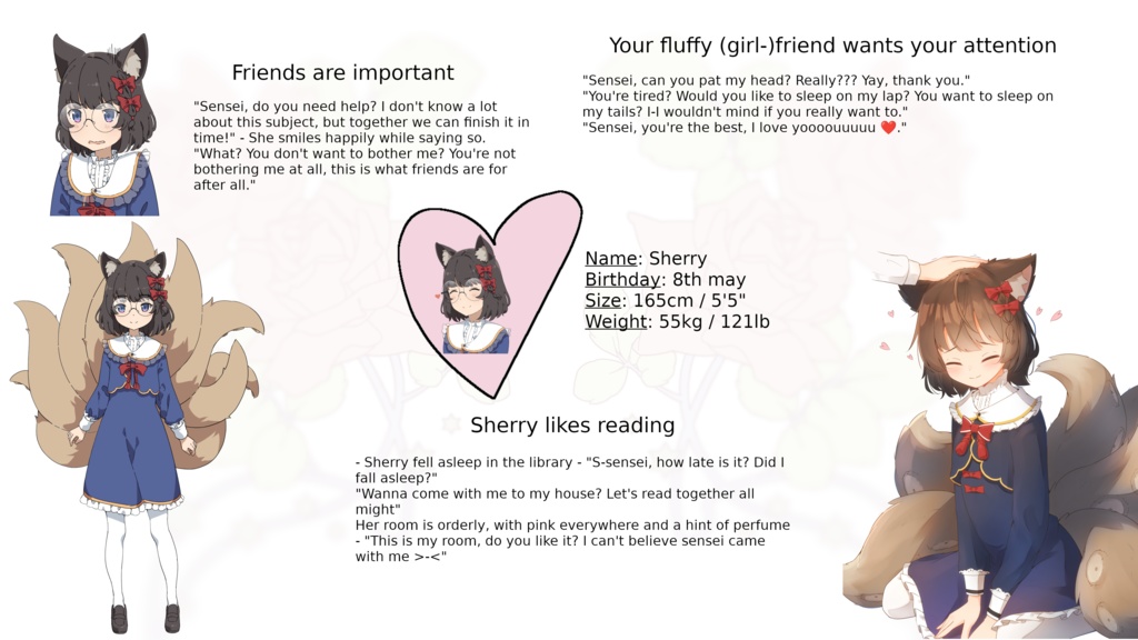 シェリー 抱き枕カバー / Sherry (DDP-00001) Dakimakura