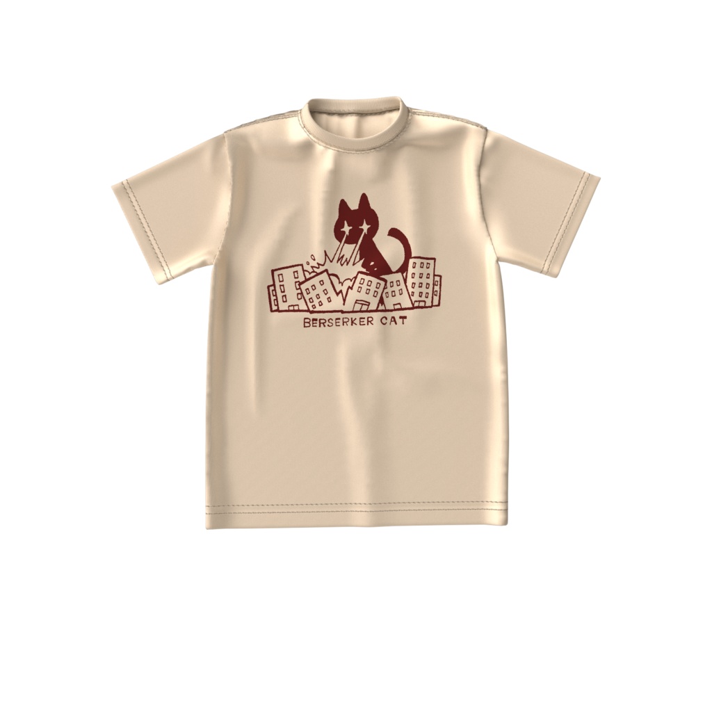 バーサーカーキャットTシャツ