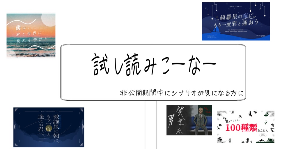 【CoC6th】名無シナリオ試し読み