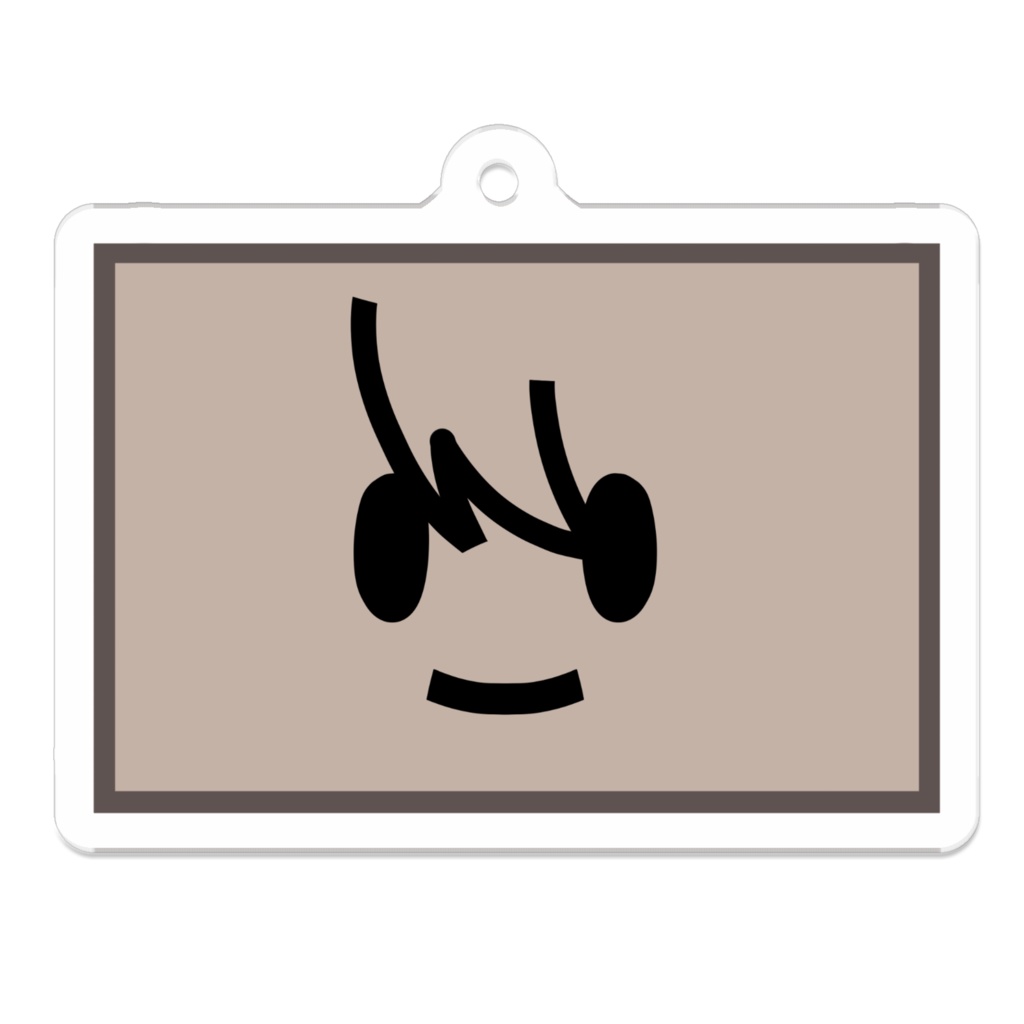 二兎こばこ 登録者1000人記念グッズ(アクリルキーホルダー)