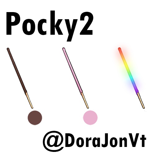 【LIVE2D素材】Pocky Day_ポッキーの日【Pocky Eat】vtuber
