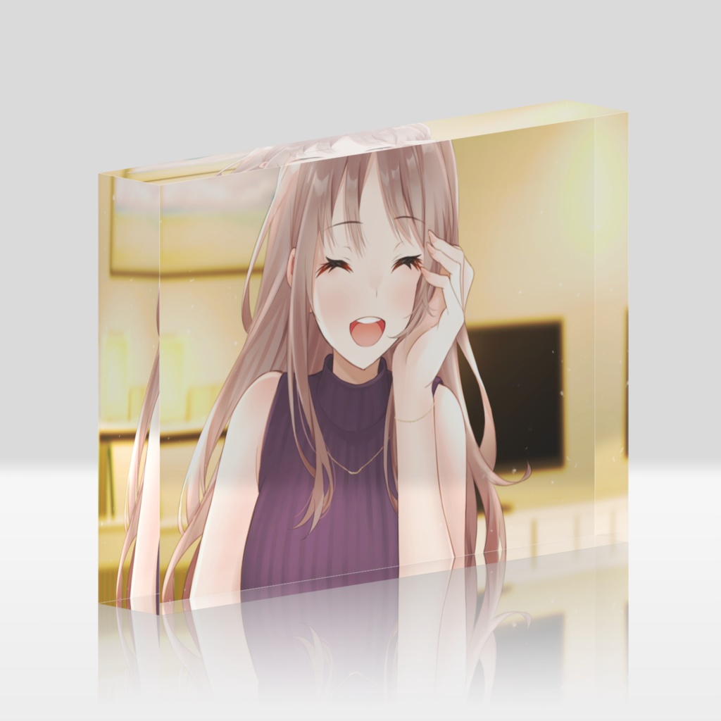 はちおねえさんアクリルブロック