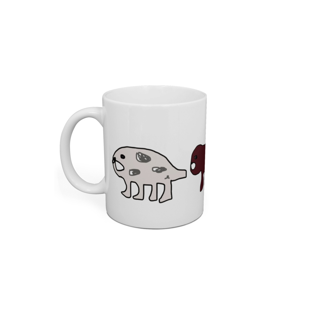 進化するいきものたちマグカップ