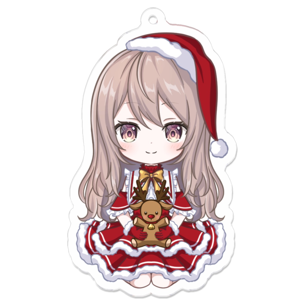 ちびはちねえトナカイサンタアクキー