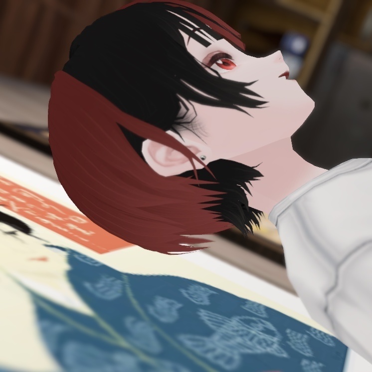 ツートーンこだわりショートヘア/VRoidヘアプリセット/テクスチャ