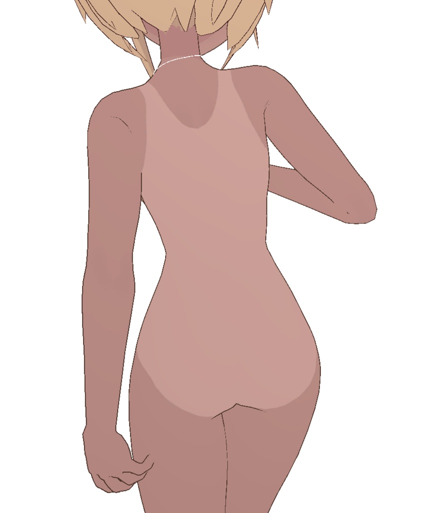 Nagiya Tanline body texture