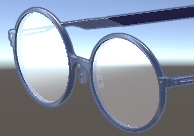 VariableOvalGlasses【フレーム可変/レンズ有/モダン可変/全パーツ色調整】