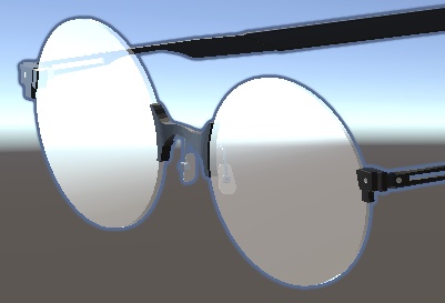 VariableOvalGlasses【フレーム可変/レンズ有/モダン可変/全パーツ色調整】