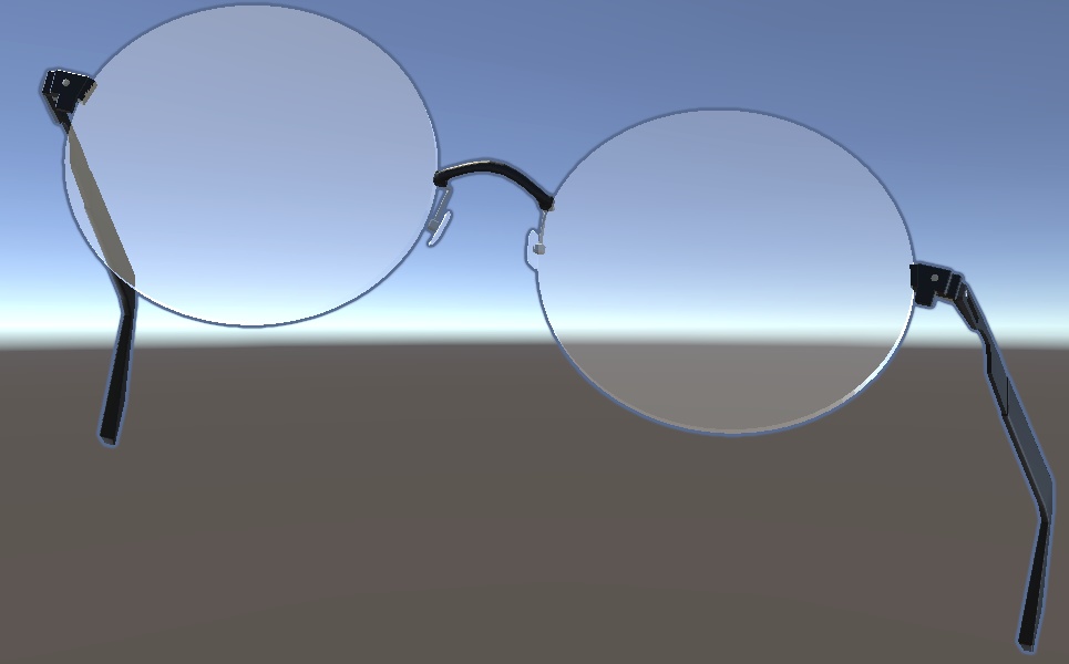 VariableOvalGlasses_FramelessThick【レンズ有/モダン可変/全パーツ色調整】