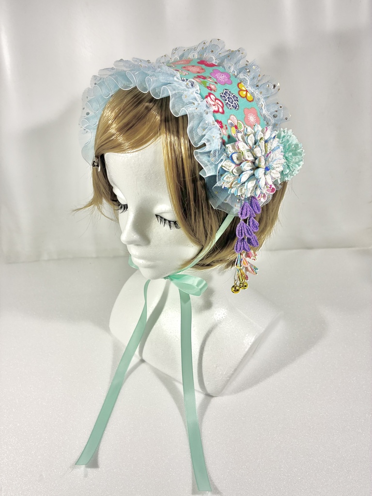 Starry Wa-Lolita Blue Headdress (2WAY)