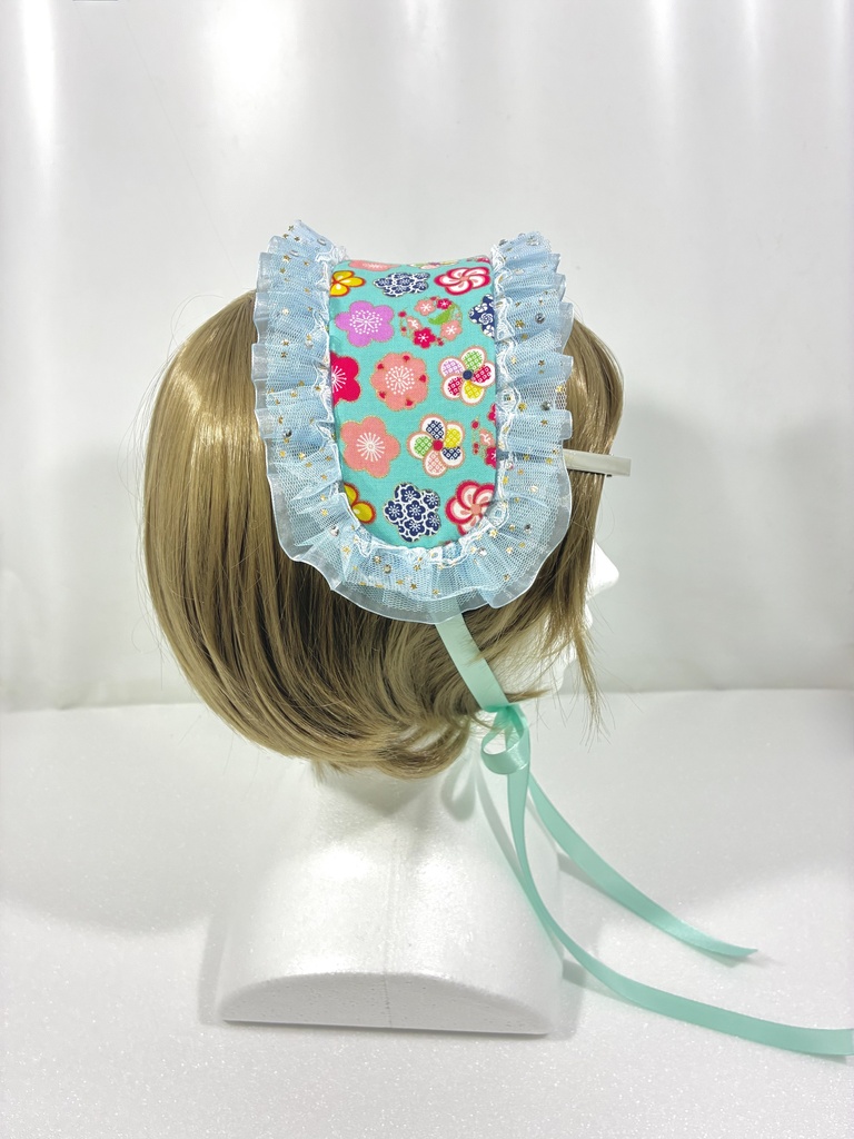 Starry Wa-Lolita Blue Headdress (2WAY)