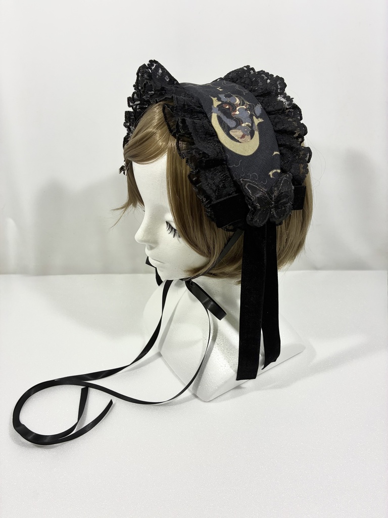 Gothic Wa-Lolita Headdress (Raijin & Fujin) 🥀