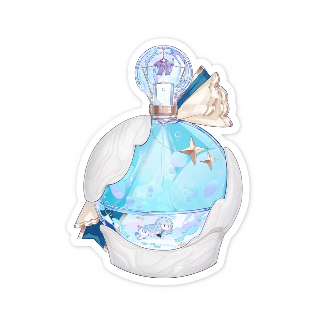 春夏冬-冬ver. スマホステッカー