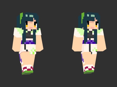 【無料】東北ずん子 マイクラスキン ver1.2