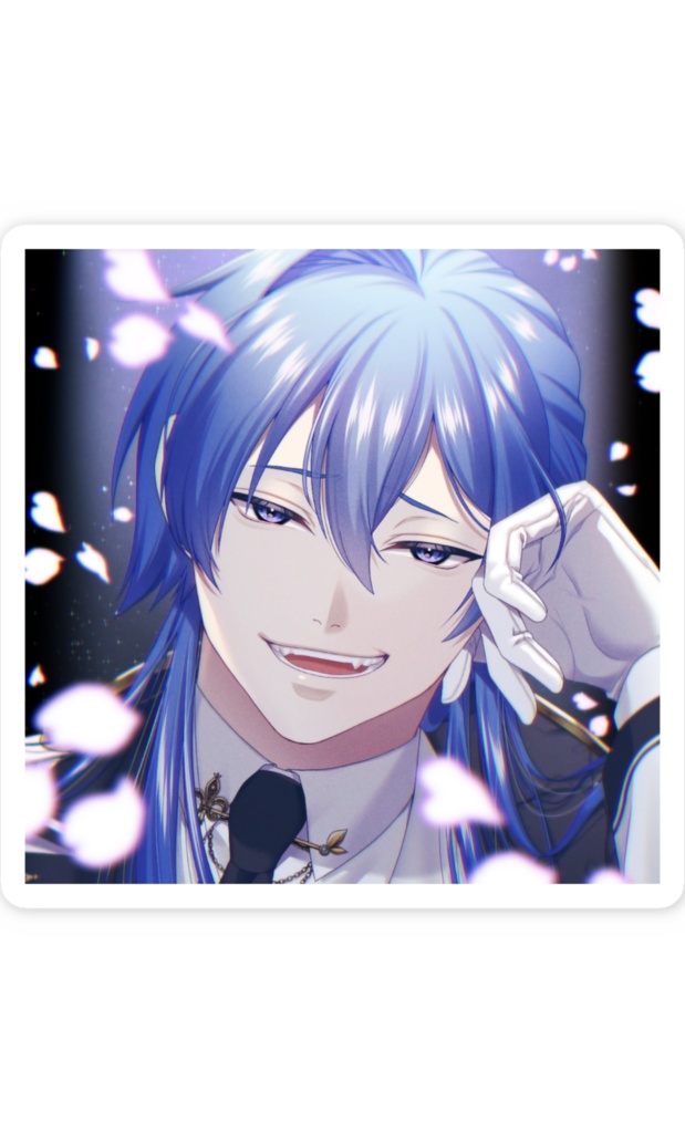 伽月ゼロ式 スマホステッカー表情8種