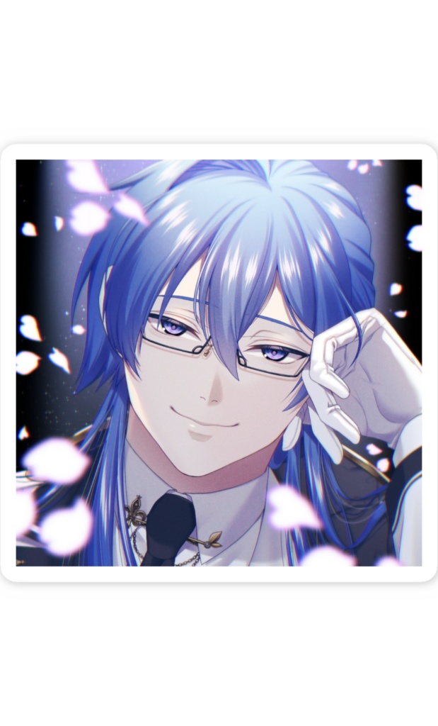 伽月ゼロ式 スマホステッカー表情8種